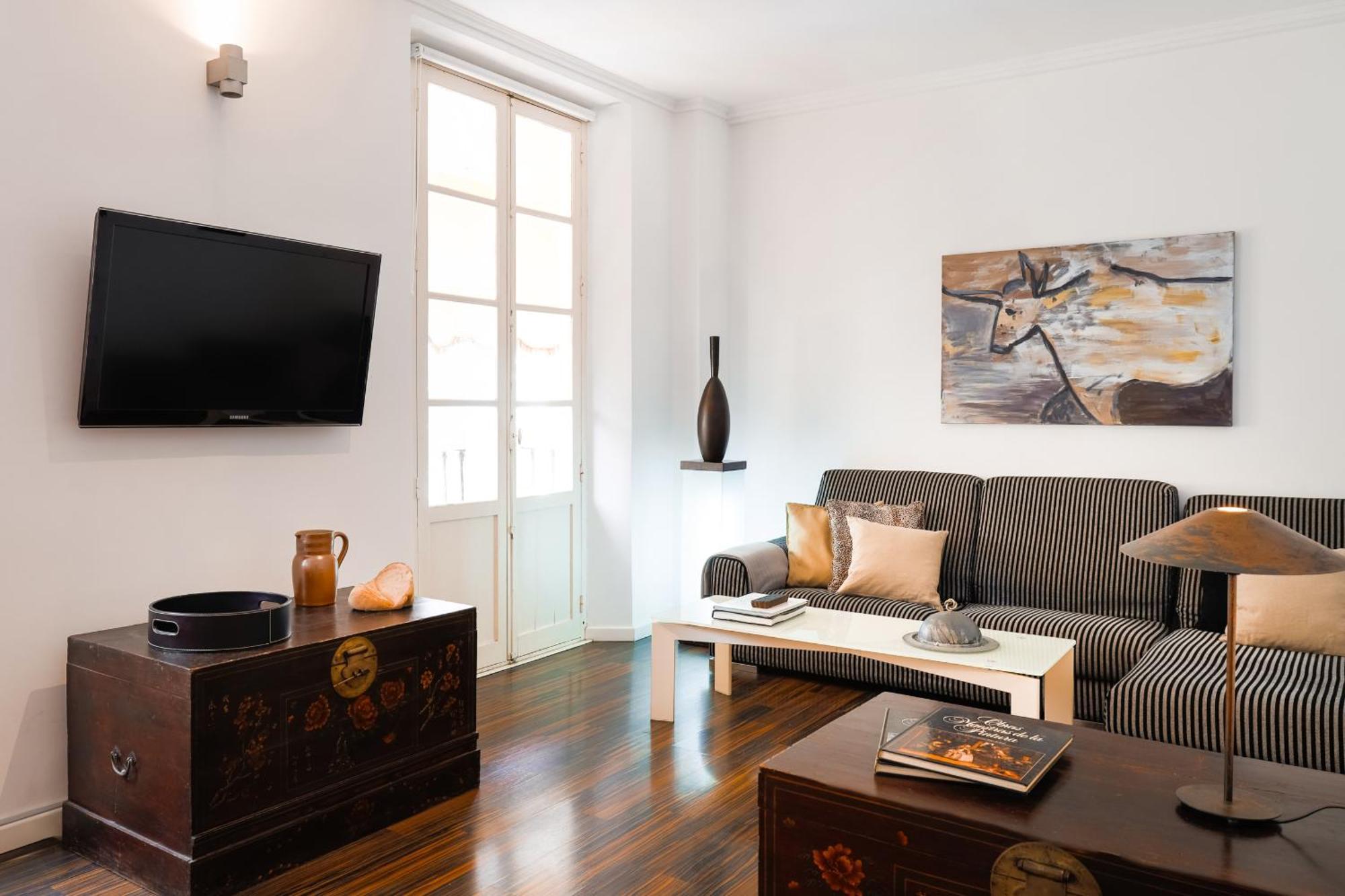 C92 - Rustic Two Bedrooms Apartment With Terrace มาลากา ภายนอก รูปภาพ