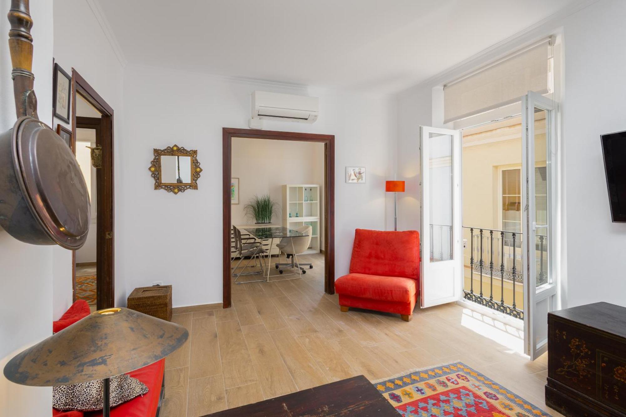 C92 - Rustic Two Bedrooms Apartment With Terrace มาลากา ภายนอก รูปภาพ
