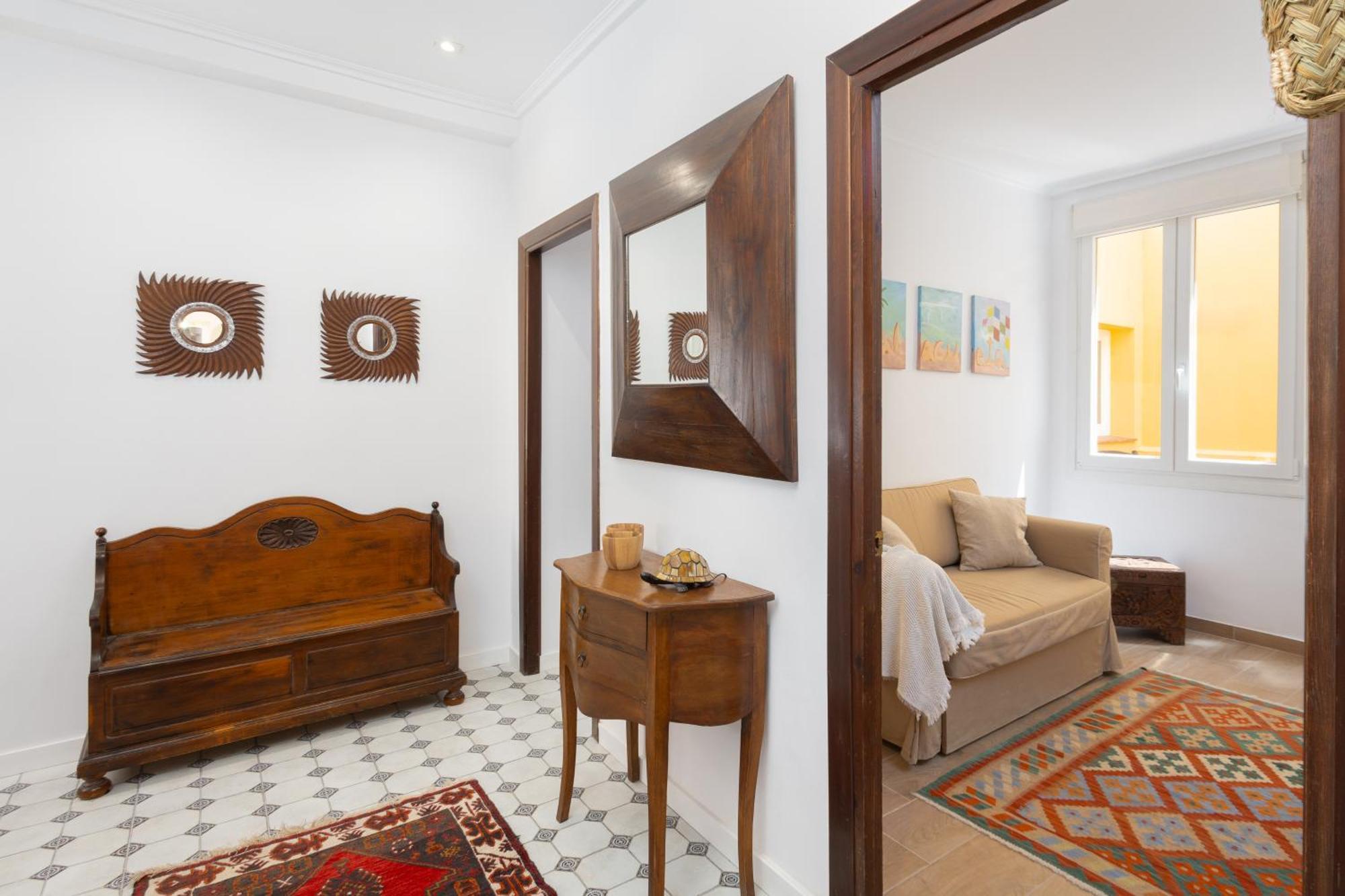 C92 - Rustic Two Bedrooms Apartment With Terrace มาลากา ภายนอก รูปภาพ