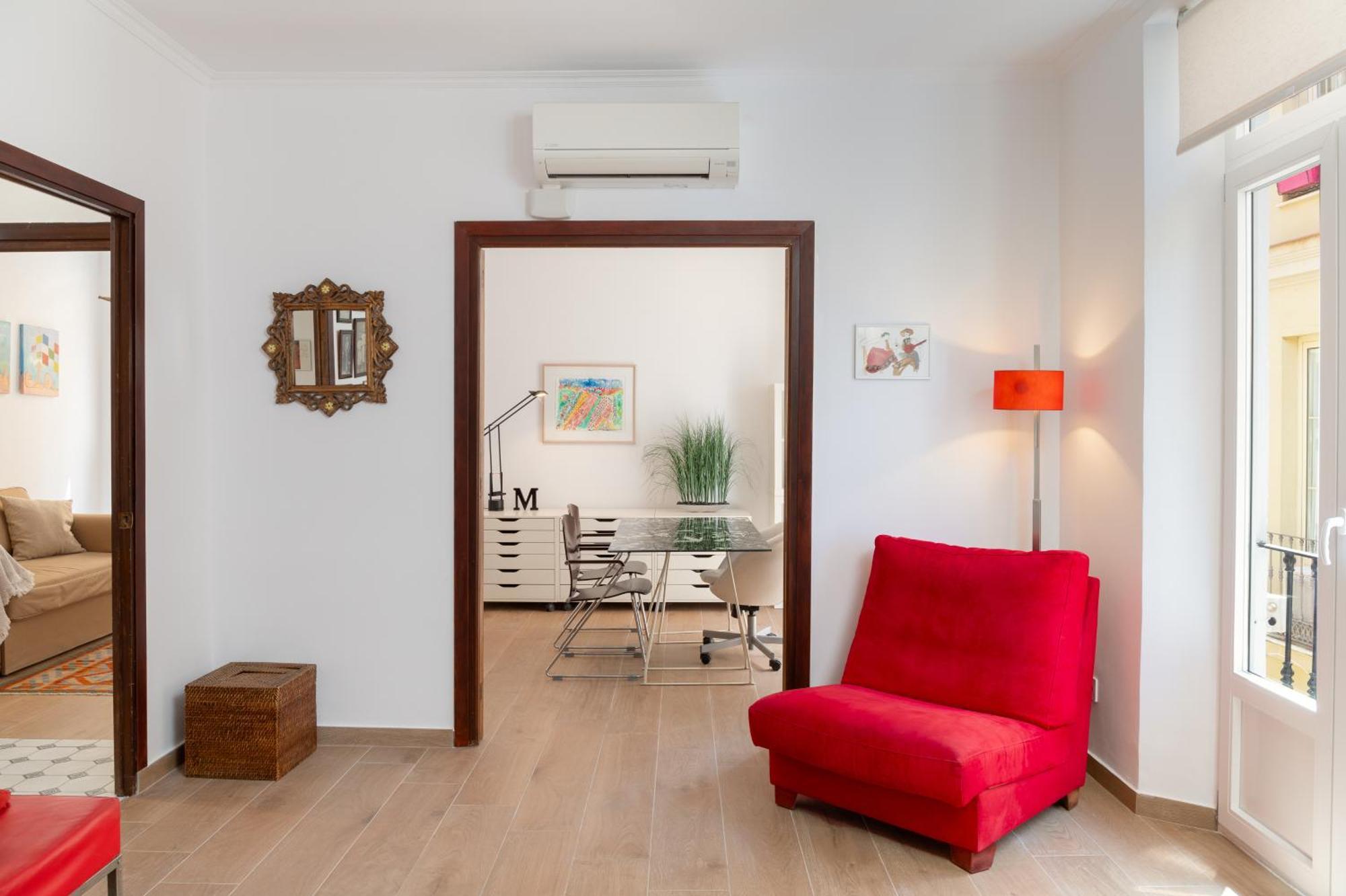 C92 - Rustic Two Bedrooms Apartment With Terrace มาลากา ภายนอก รูปภาพ