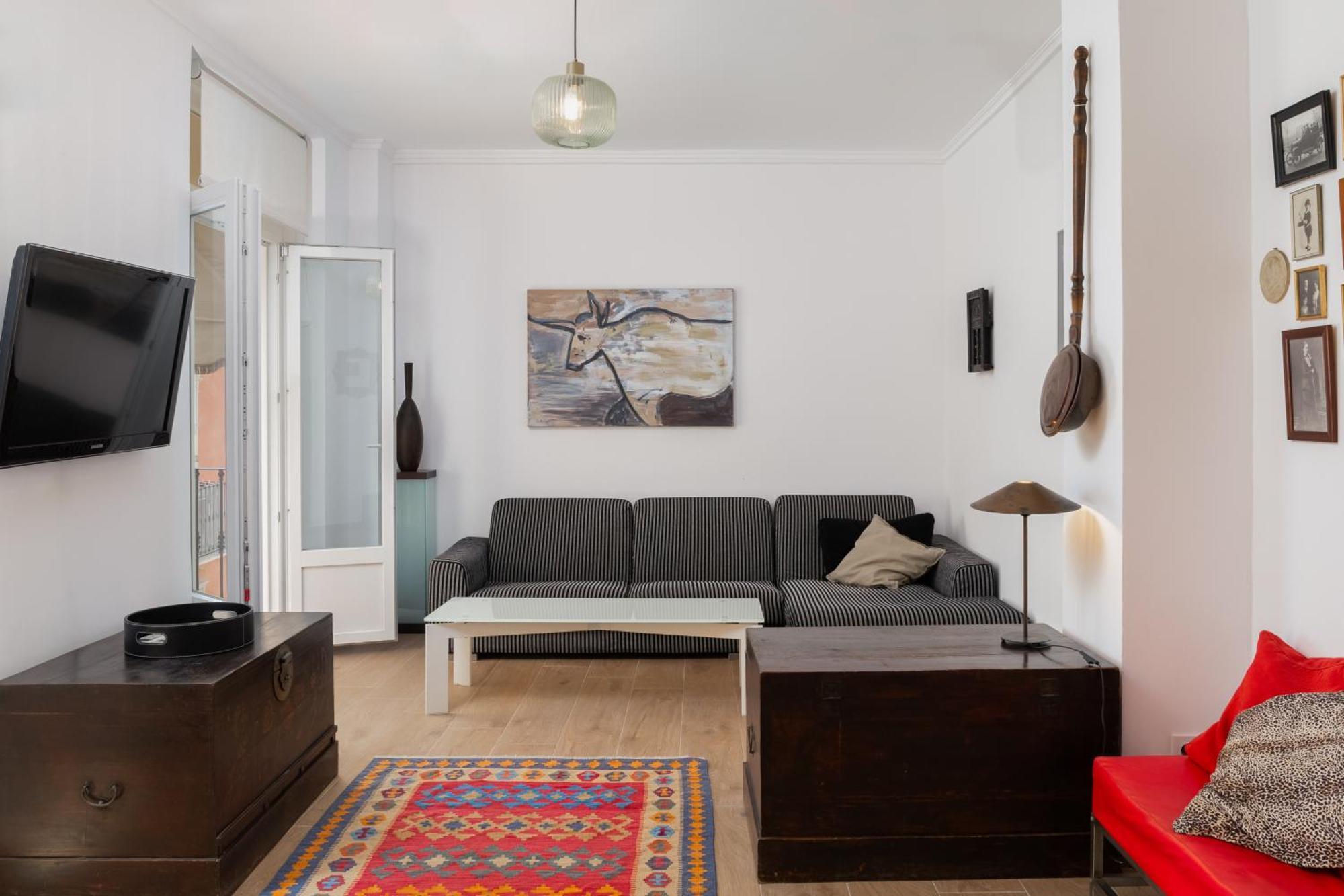 C92 - Rustic Two Bedrooms Apartment With Terrace มาลากา ภายนอก รูปภาพ